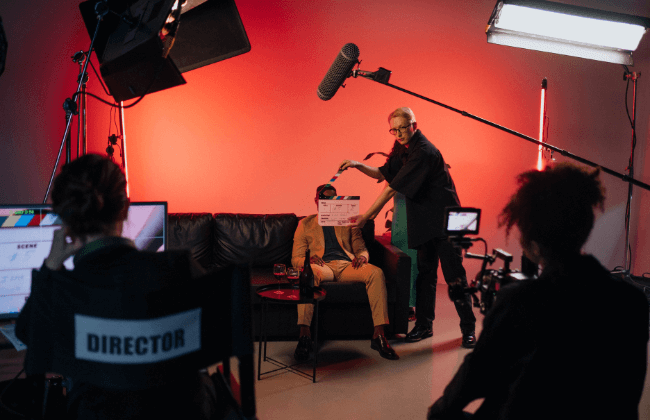 Por Trás das Câmeras: Os Segredos da Produção de Filmes e Programas de TV